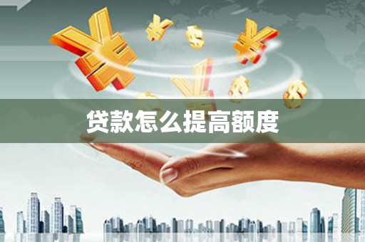 泸定贷款怎么提高额度