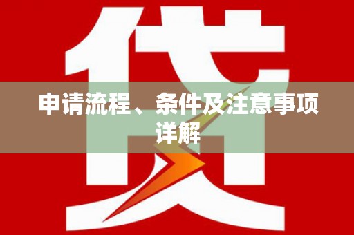 泸定申请流程、条件及注意事项详解