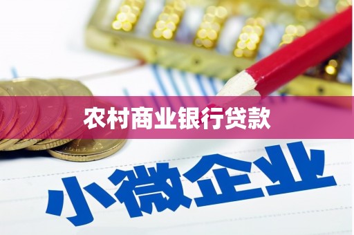 泸定农村商业银行贷款