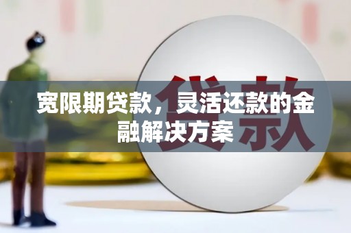 泸定宽限期贷款，灵活还款的金融解决方案