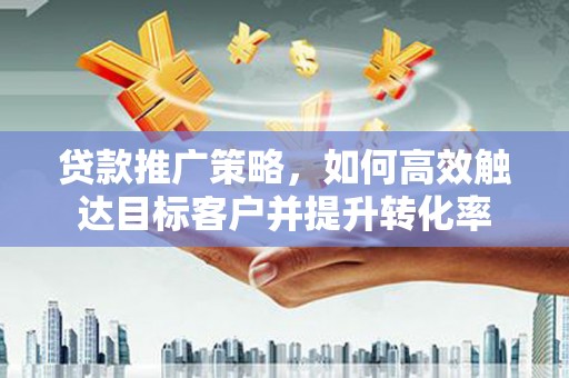 泸定贷款推广策略，如何高效触达目标客户并提升转化率