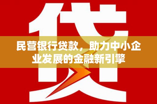 泸定民营银行贷款，助力中小企业发展的金融新引擎